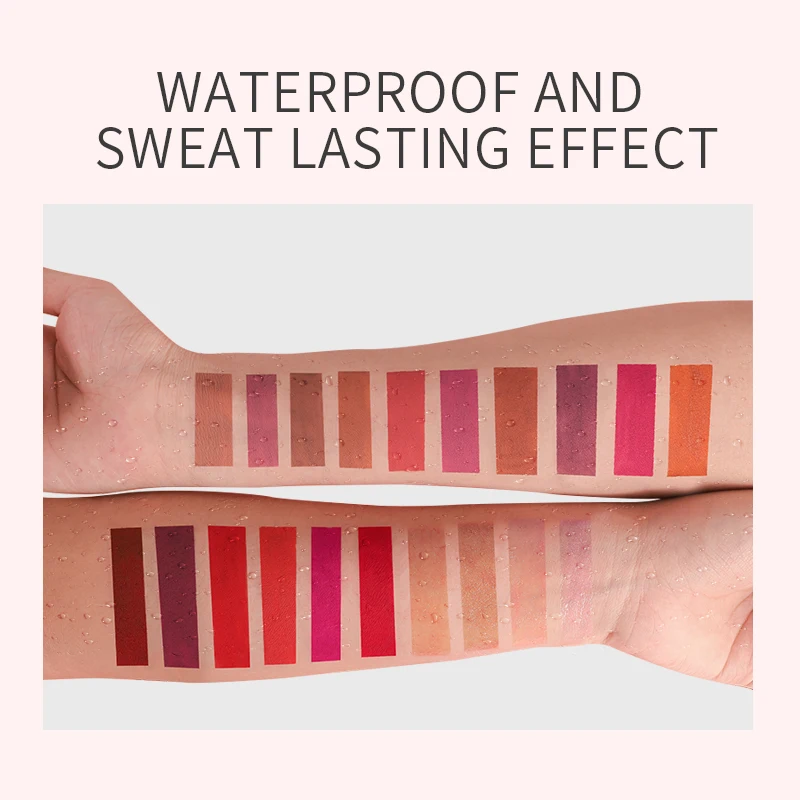 IMAGIC Lipgloss Matte 12pcs Lip Gloss Velvety Lipstick Liquid Matte Waterproof Lip Tint Full & rich Sexy Lip Makeup Cosmetic
IMAGIC Lipgloss Matte 12pcs Lip Gloss Velvety Lipstick Liquid Matte Waterproof Lip Tint Full & rich Sexy Lip Makeup Cosmetic