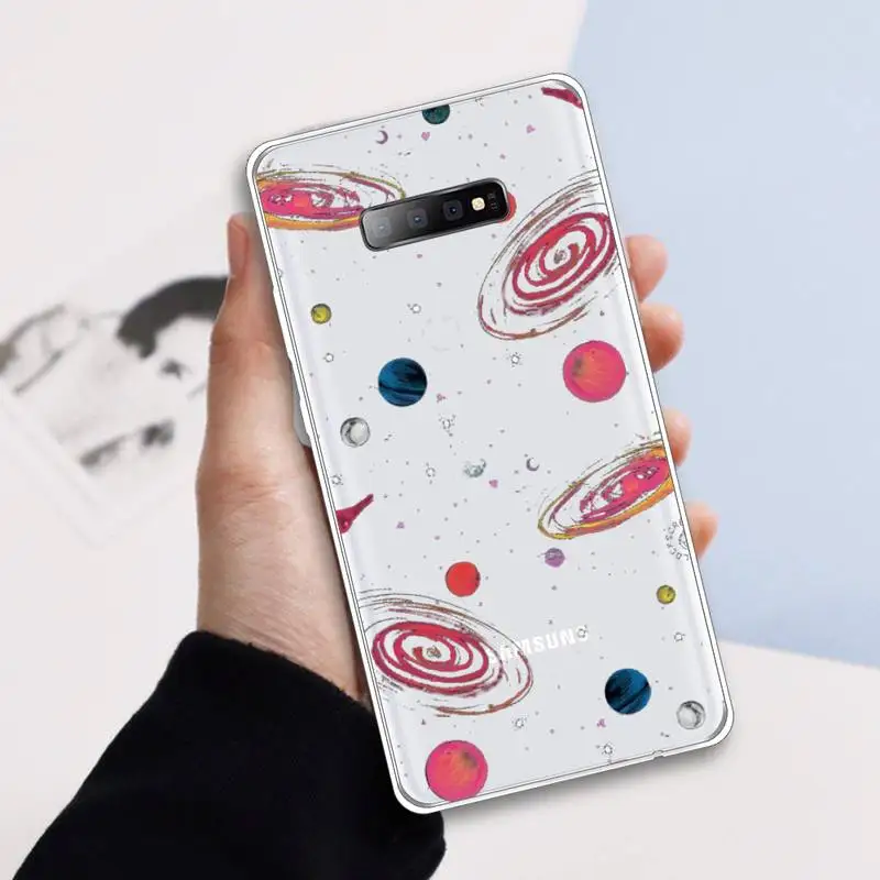 Starry Universe cartoon space Phone Case Transparent For Samsung Galaxy A 71 21s S note 8 9 10 plus 20 ultra
Starry Universe cartoon space Phone Case Transparent For Samsung Galaxy A 71 21s S note 8 9 10 plus 20 ultra