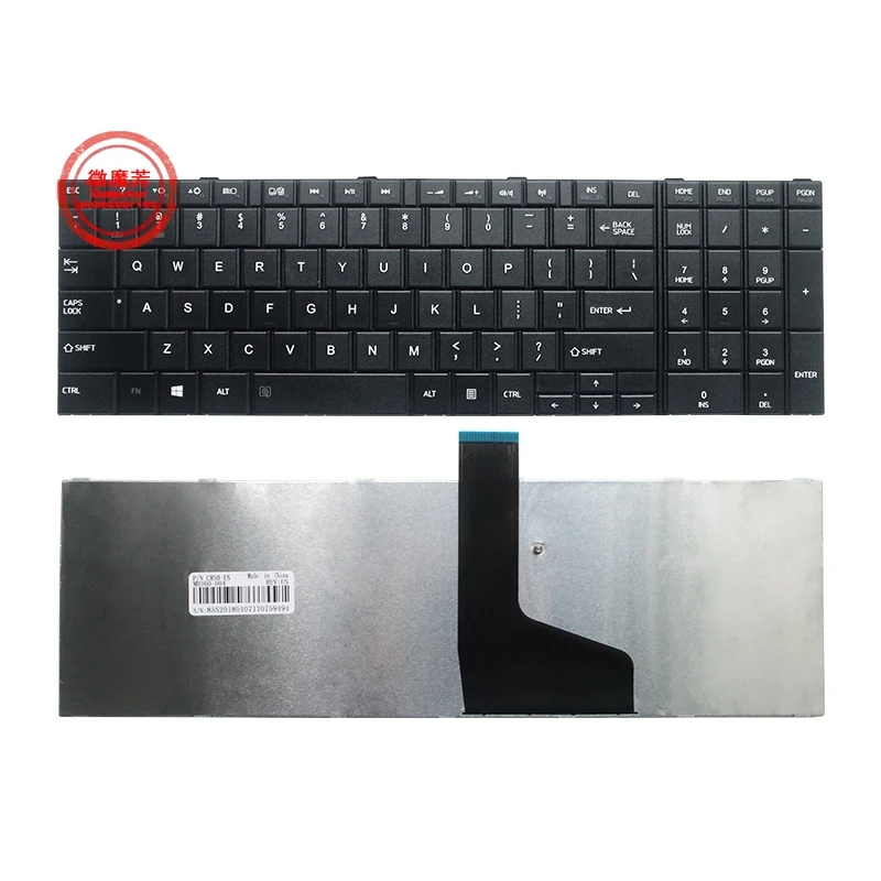 UK/US/UI (GB) Keyboard for Toshiba Satellite Pro C850D C870 C850 C855 L850 L855 UK KEYBOARD Black
UK/US/UI (GB) Keyboard for Toshiba Satellite Pro C850D C870 C850 C855 L850 L855 UK KEYBOARD Black