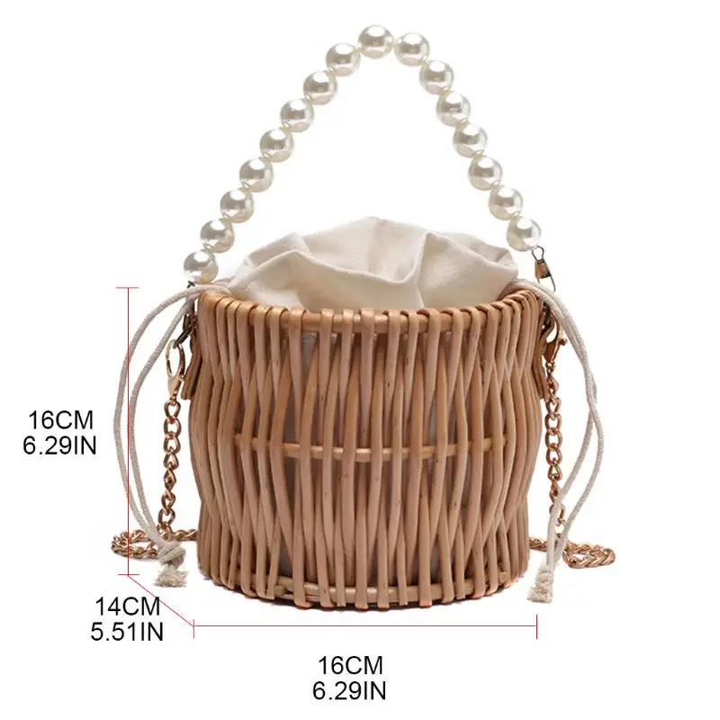 Women Ladies Crossbody Rattan Bucket Shoulder Bag Tote Purse Handbag Messenger Satchel QXNC
Women Ladies Crossbody Rattan Bucket Shoulder Bag Tote Purse Handbag Messenger Satchel QXNC