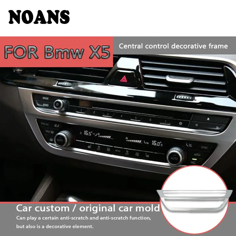 Aluminum For BMW X5 G30 ABS Silver Plating Car Styling Center Console Panel Decorative Sequin Frame Cover Sticker
Aluminum For BMW X5 G30 ABS Silver Plating Car Styling Center Console Panel Decorative Sequin Frame Cover Sticker