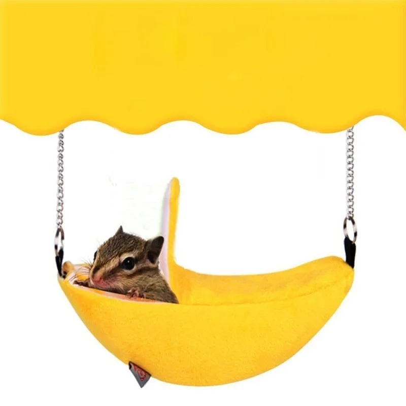banana Shape Pet Hamster Hammock Cage House Small Pet House Parrot Boat Shape Hammock Small Animal Bird Pet Supplies
banana Shape Pet Hamster Hammock Cage House Small Pet House Parrot Boat Shape Hammock Small Animal Bird Pet Supplies