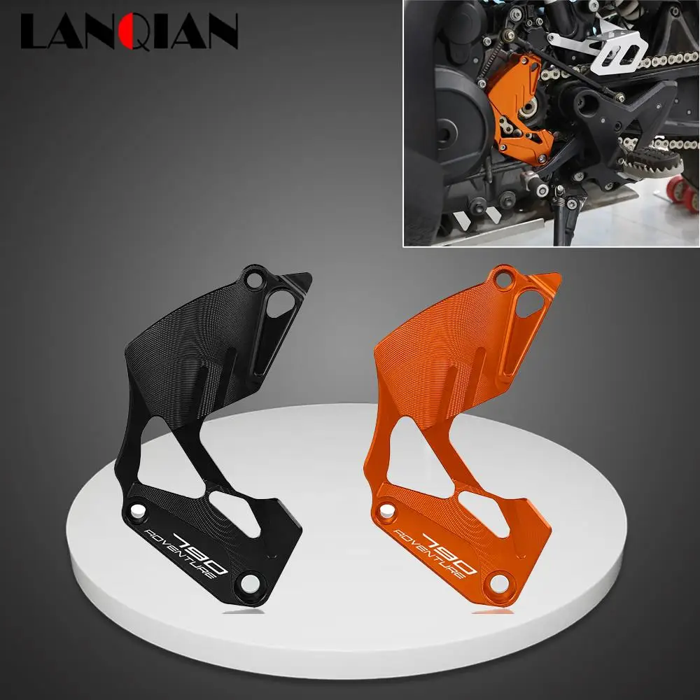 CNC Aluminum Front Sprocket Guard Protector Chain Guaud Cover For 790 Adventure S 790Adventure R 790 ADV Part 2019 2020 2021
CNC Aluminum Front Sprocket Guard Protector Chain Guaud Cover For 790 Adventure S 790Adventure R 790 ADV Part 2019 2020 2021