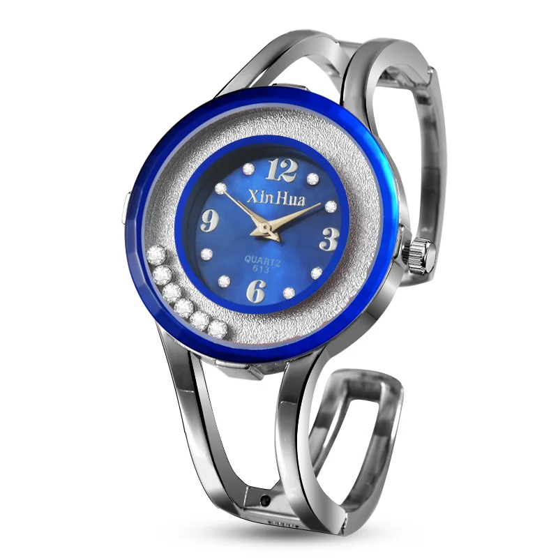 Luxury Women Bangle Watches Quartz Fashion Bracelet Watch Crystal Stainless Steel Brand Xinhua Round Dial Wristwatch Relogios
Luxury Women Bangle Watches Quartz Fashion Bracelet Watch Crystal Stainless Steel Brand Xinhua Round Dial Wristwatch Relogios