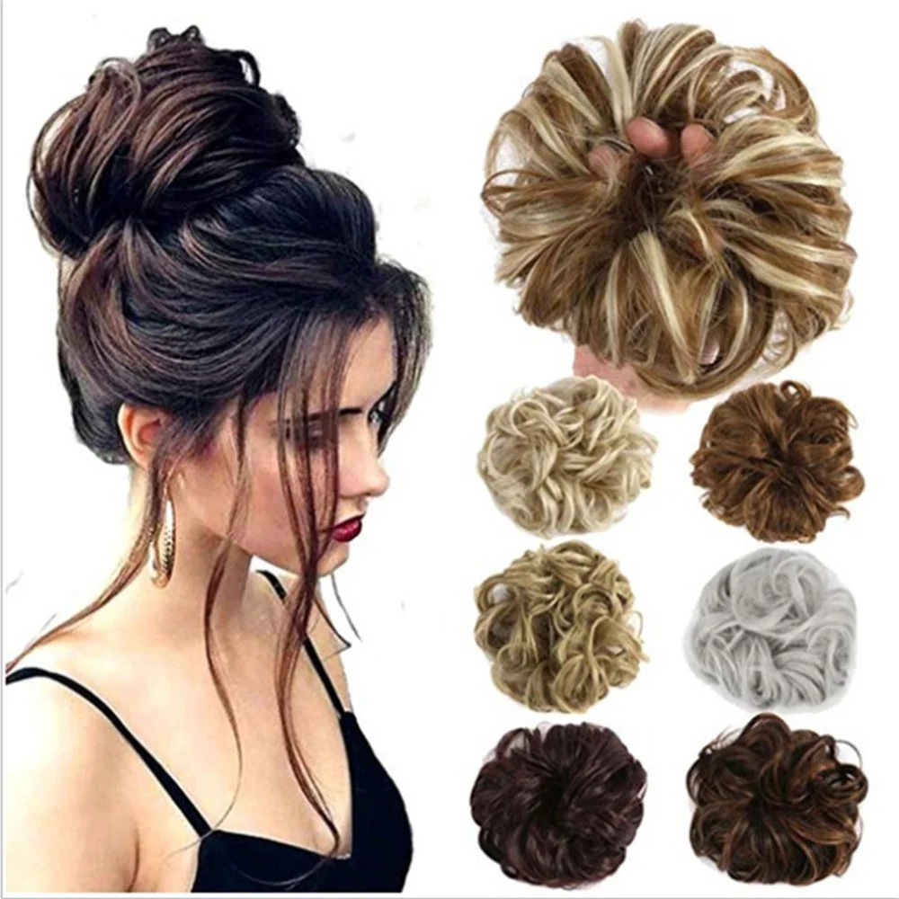 Maruko Head Curly Hair Wig Curly Messy Bun Hair Piece Hair Scrunchie Fake Extensions Hairpiece Hair Styling Accessories
Maruko Head Curly Hair Wig Curly Messy Bun Hair Piece Hair Scrunchie Fake Extensions Hairpiece Hair Styling Accessories
