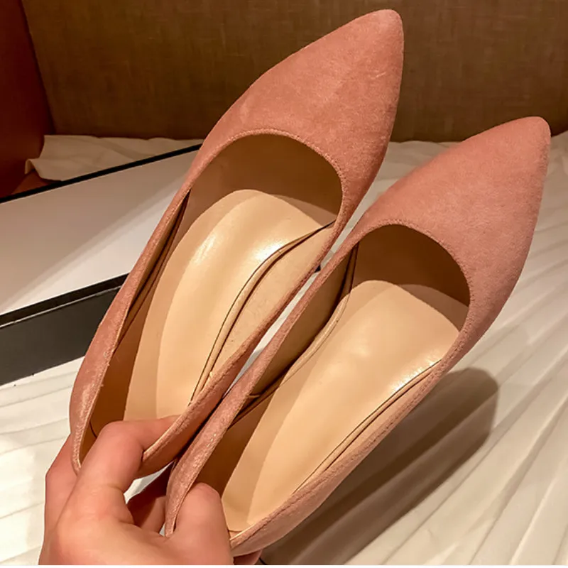 Fanyuan Heels Women Pointed Toe Shoes Fashion Square Heel Candy Color Women Pumps Party Office Lady Travel Footwear Size 33-43
Fanyuan Heels Women Pointed Toe Shoes Fashion Square Heel Candy Color Women Pumps Party Office Lady Travel Footwear Size 33-43