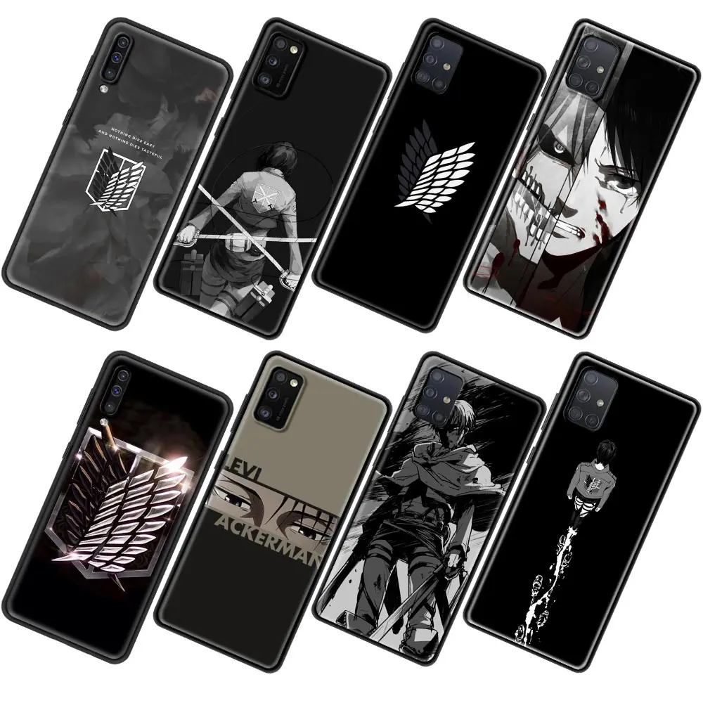 Phone Case for Samsung A50 A70 A21S A10 A10S A20S A30 A40 A51 A71 Black Silicone Soft Coque Cover Attack on Titan
Phone Case for Samsung A50 A70 A21S A10 A10S A20S A30 A40 A51 A71 Black Silicone Soft Coque Cover Attack on Titan