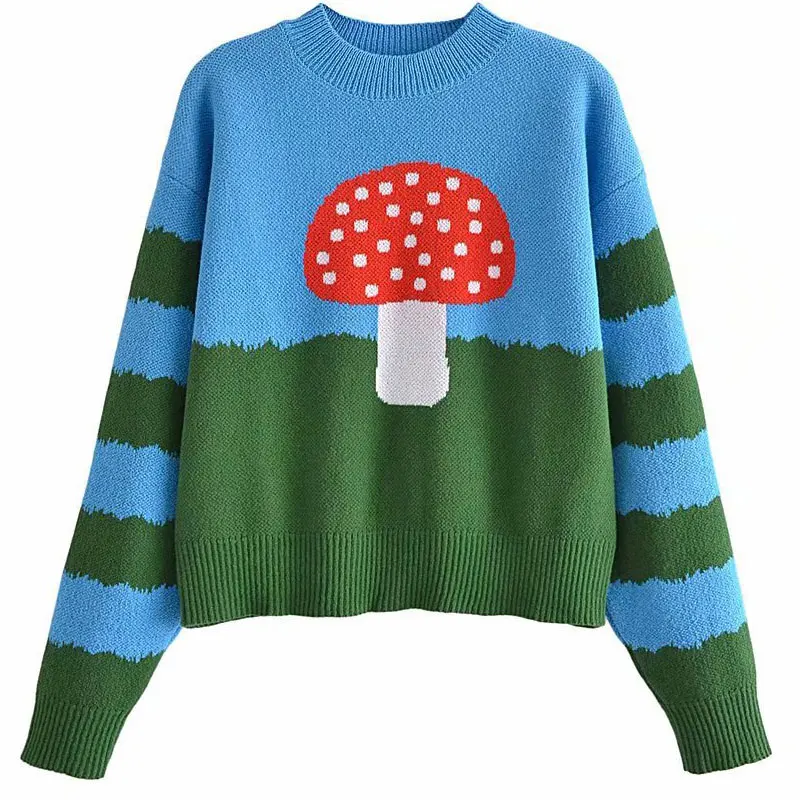 Sweater y2k korean style vintage women crochet knitted fashion mujer argyle kawaii cute ugly oversize 2020 2021 aesthetic sueter 
Sweater y2k korean style vintage women crochet knitted fashion mujer argyle kawaii cute ugly oversize 2020 2021 aesthetic sueter