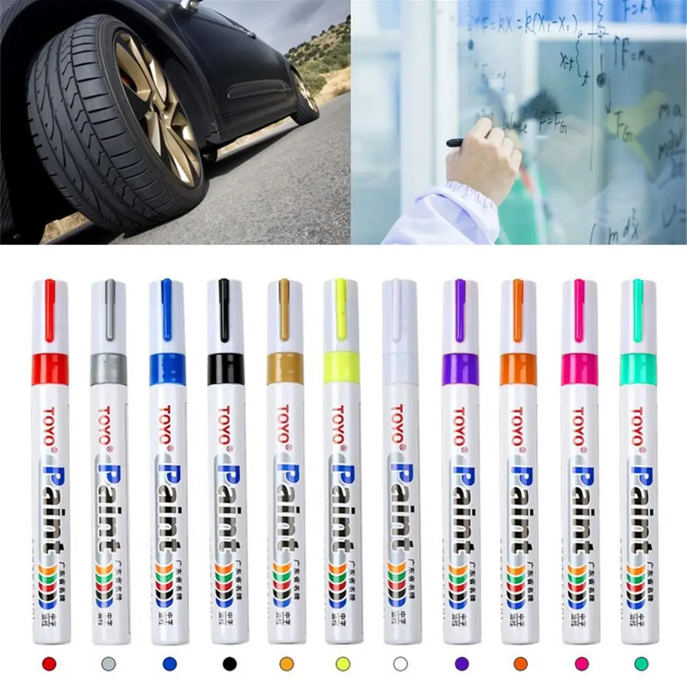 Car Paint Marker Pens Auto Writer Tyre Doodle Pen For Metal Glass Wooden Stone Car Styling 11 Color Optional
Car Paint Marker Pens Auto Writer Tyre Doodle Pen For Metal Glass Wooden Stone Car Styling 11 Color Optional