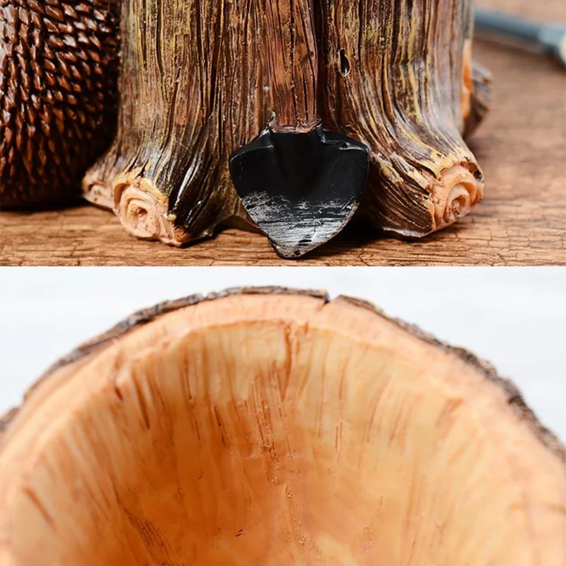 Cute Hedgehog Pencil Pen Holder Resin Desk Organizer Stationery Container Desktop Storage for Home Office
Cute Hedgehog Pencil Pen Holder Resin Desk Organizer Stationery Container Desktop Storage for Home Office