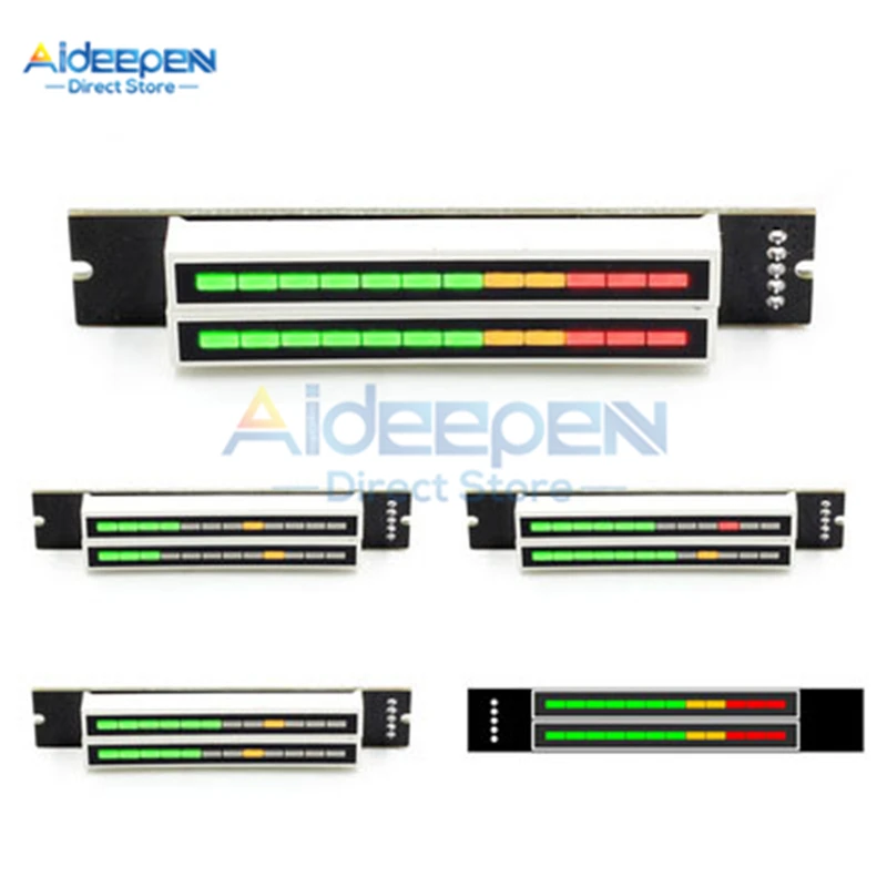 DC 12V Mini Dual 12-bit LED Music Level Indicator Adjustable Light Speed VU Meter Stereo Amplifier Board with AGC Mode
DC 12V Mini Dual 12-bit LED Music Level Indicator Adjustable Light Speed VU Meter Stereo Amplifier Board with AGC Mode