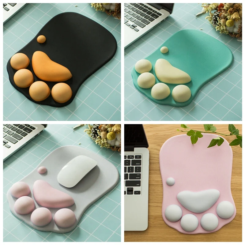 Non-slip Cute Cat's Claw Wrist Rest Mouse Pad Mouse Pad Non-slip Silicone Mouse Pad Wrist Support PC Laptop
Non-slip Cute Cat's Claw Wrist Rest Mouse Pad Mouse Pad Non-slip Silicone Mouse Pad Wrist Support PC Laptop