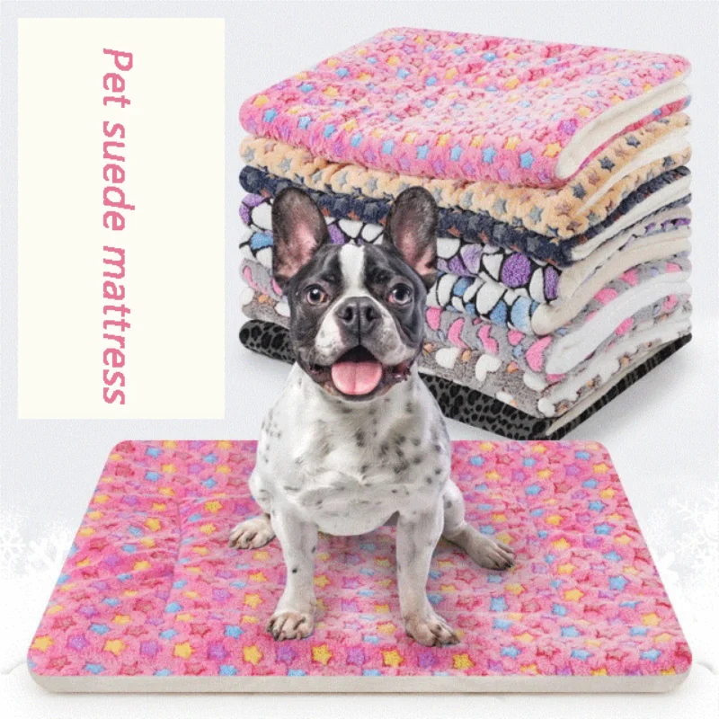 Pet Dog Mats Suede Dog Bed To Keep Warm Cat Bed Thicken Blanket Winter Kennel Cat House Sofa Puppy Sleeping Pad Accessories
Pet Dog Mats Suede Dog Bed To Keep Warm Cat Bed Thicken Blanket Winter Kennel Cat House Sofa Puppy Sleeping Pad Accessories