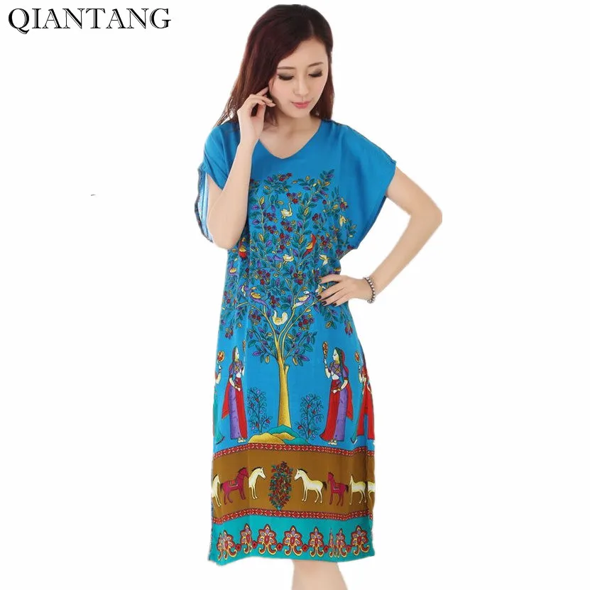 Summer Chinese Women's Cotton Robe Novelty Stylish Bath Gown Yukata Nightgown Nuisette Pijama Mujer One Size R34026
Summer Chinese Women's Cotton Robe Novelty Stylish Bath Gown Yukata Nightgown Nuisette Pijama Mujer One Size R34026