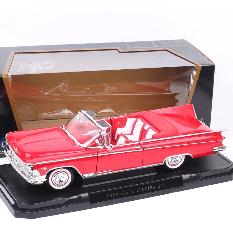 Road Signature 1:18 Scale Vintage 1959 Buick Electra 225 Riviera Hardtop Diecast Model Auto Car Toy Luxury Vehicle Boy Miniature
Road Signature 1:18 Scale Vintage 1959 Buick Electra 225 Riviera Hardtop Diecast Model Auto Car Toy Luxury Vehicle Boy Miniature