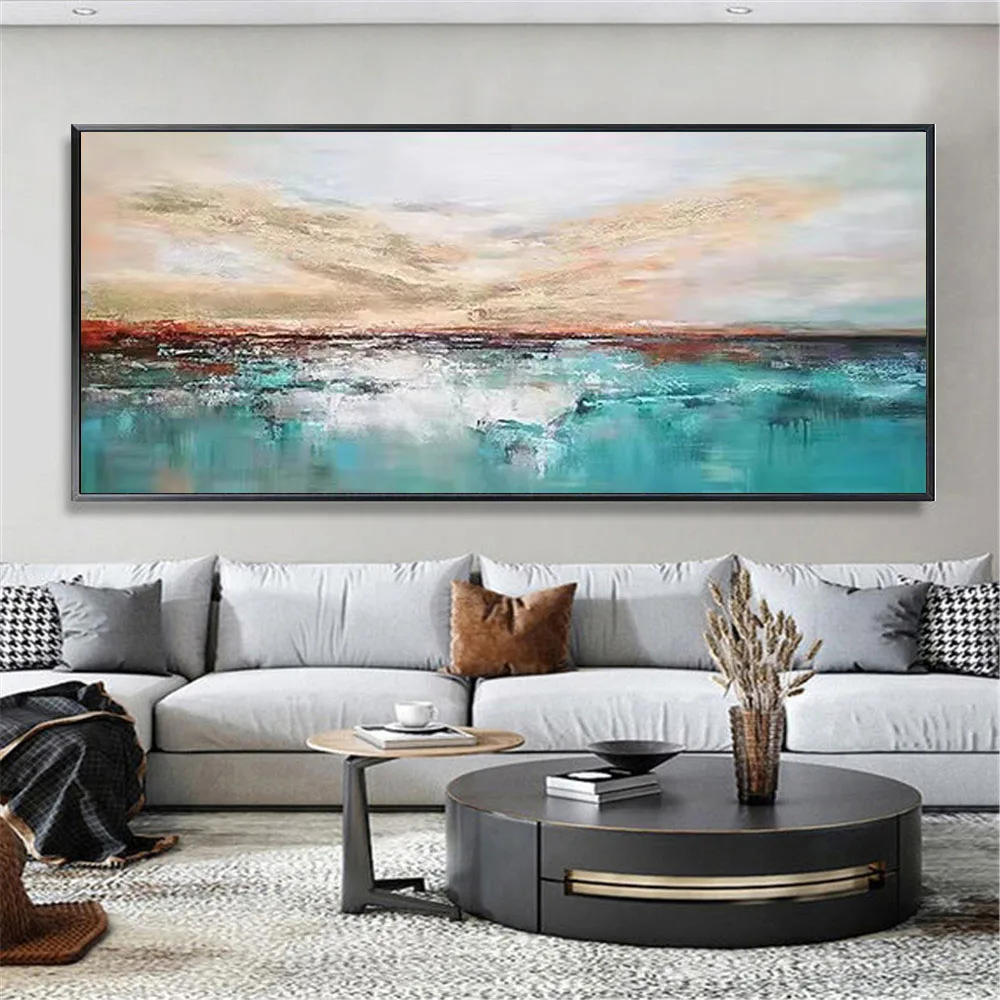 100%Hand painted natural landscape wall painting Abstract Oil Painting on Canvas Painting Cuadros Wall Art For Living Room Decor
100%Hand painted natural landscape wall painting Abstract Oil Painting on Canvas Painting Cuadros Wall Art For Living Room Decor