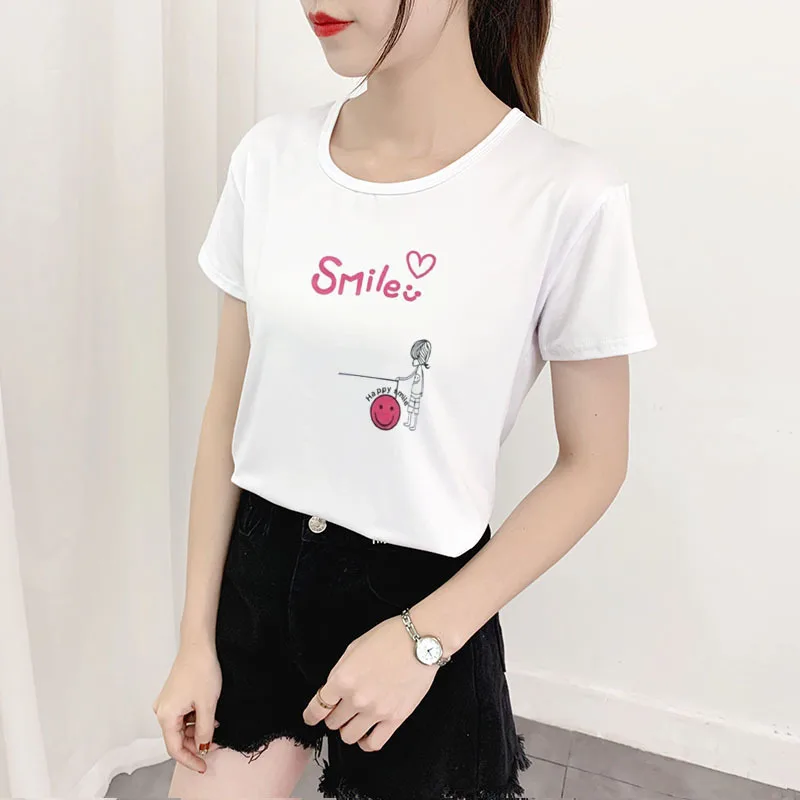 2020 Summer Autumn Women T-Shirts for Girls Harajuku Kawaii Cute Style Print Loose T-shirt New Casual Lady Short Sleeve Tops Tee
2020 Summer Autumn Women T-Shirts for Girls Harajuku Kawaii Cute Style Print Loose T-shirt New Casual Lady Short Sleeve Tops Tee