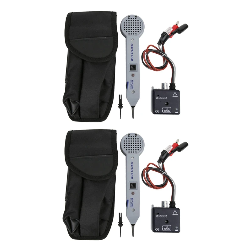 2X Wire Tracer Circuit Tester 200EP High Accuracy Cable Tone Generator Inductive Amplifier And Probe Kit With Adjustable CNIM Ho
2X Wire Tracer Circuit Tester 200EP High Accuracy Cable Tone Generator Inductive Amplifier And Probe Kit With Adjustable CNIM Ho