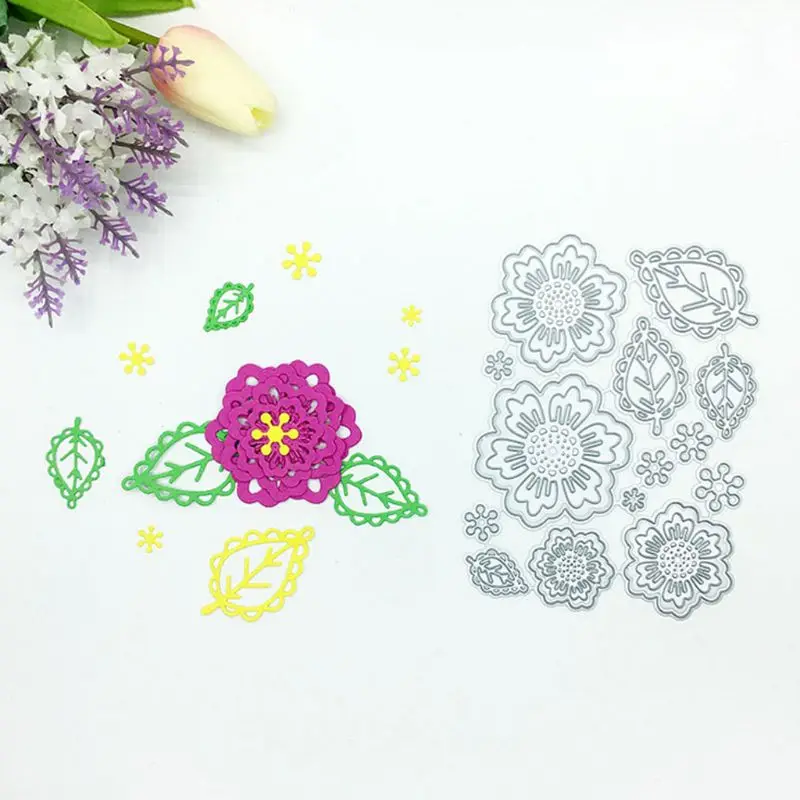 Leaves Flower Metal Cutting Dies Stencil DIY Scrapbooking Album Stamp Paper Card Embossing Craft Decor
Leaves Flower Metal Cutting Dies Stencil DIY Scrapbooking Album Stamp Paper Card Embossing Craft Decor