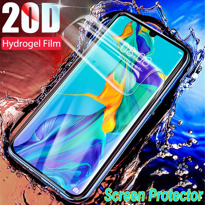 Гидрогелевая пленка 20D для Huawei Enjoy Z5 P40 Lite 5G Защита экрана Y6P Y8S защитная не стекло |