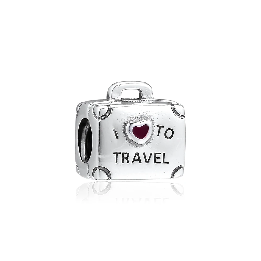 Charms 925 Silver Original Fit Pandora Bracelets Sterling Silver Travel Suitcase Charm Beads for Women diy Jewelry
Charms 925 Silver Original Fit Pandora Bracelets Sterling Silver Travel Suitcase Charm Beads for Women diy Jewelry