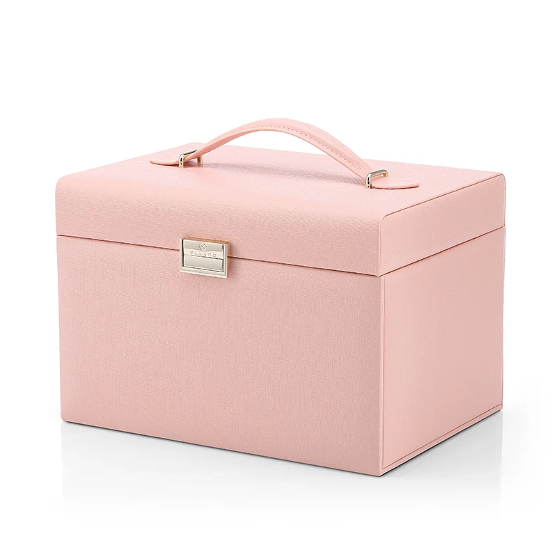 Nordic Jewelry Storage Box Organizer for Girl Luxury Multi Layer Pu Leather Jewelry Storage Box Large Capacity 360 Birthday Gift
Nordic Jewelry Storage Box Organizer for Girl Luxury Multi Layer Pu Leather Jewelry Storage Box Large Capacity 360 Birthday Gift