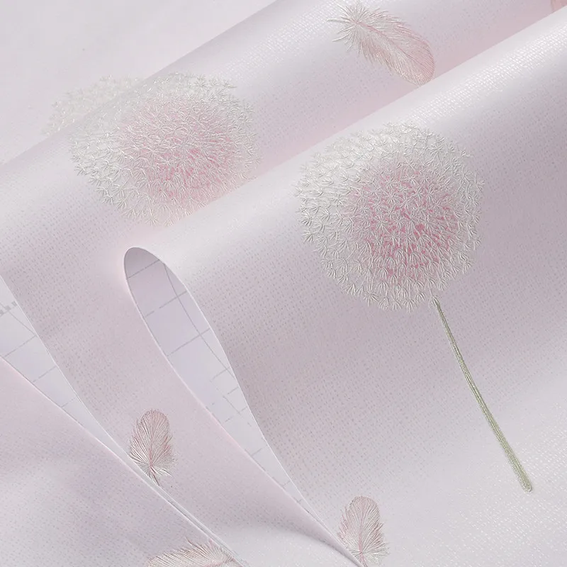 PVC Self-adhesive Dandelion Pattern Wallpaper Roll Modern Bedroom Living Room 3D Mural Decorative Paper Paint Paper Accessories
PVC Self-adhesive Dandelion Pattern Wallpaper Roll Modern Bedroom Living Room 3D Mural Decorative Paper Paint Paper Accessories
