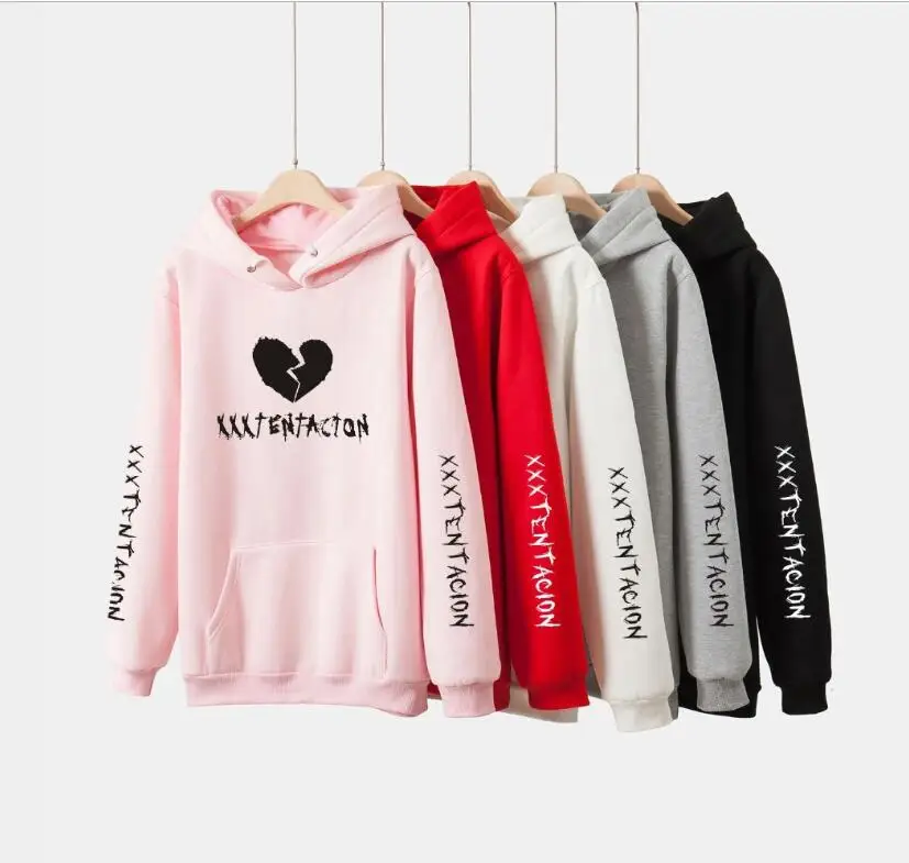 Толстовка Rapper Xxxtentacion для мужчин и женщин, розовые пуловеры в стиле хип-хоп, Повседневная Уличная одежда с длинным рукавом, свободная модная ...
Толстовка Rapper Xxxtentacion для мужчин и женщин, розовые пуловеры в стиле хип-хоп, Повседневная Уличная одежда с длинным рукавом, свободная модная ...