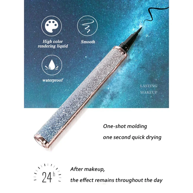 New Waterproof Eye Liner Pencil 1PCS Smudge-proof Starry Sky Eyeliner Pen Big Eyes Makeup Cosmetics
New Waterproof Eye Liner Pencil 1PCS Smudge-proof Starry Sky Eyeliner Pen Big Eyes Makeup Cosmetics