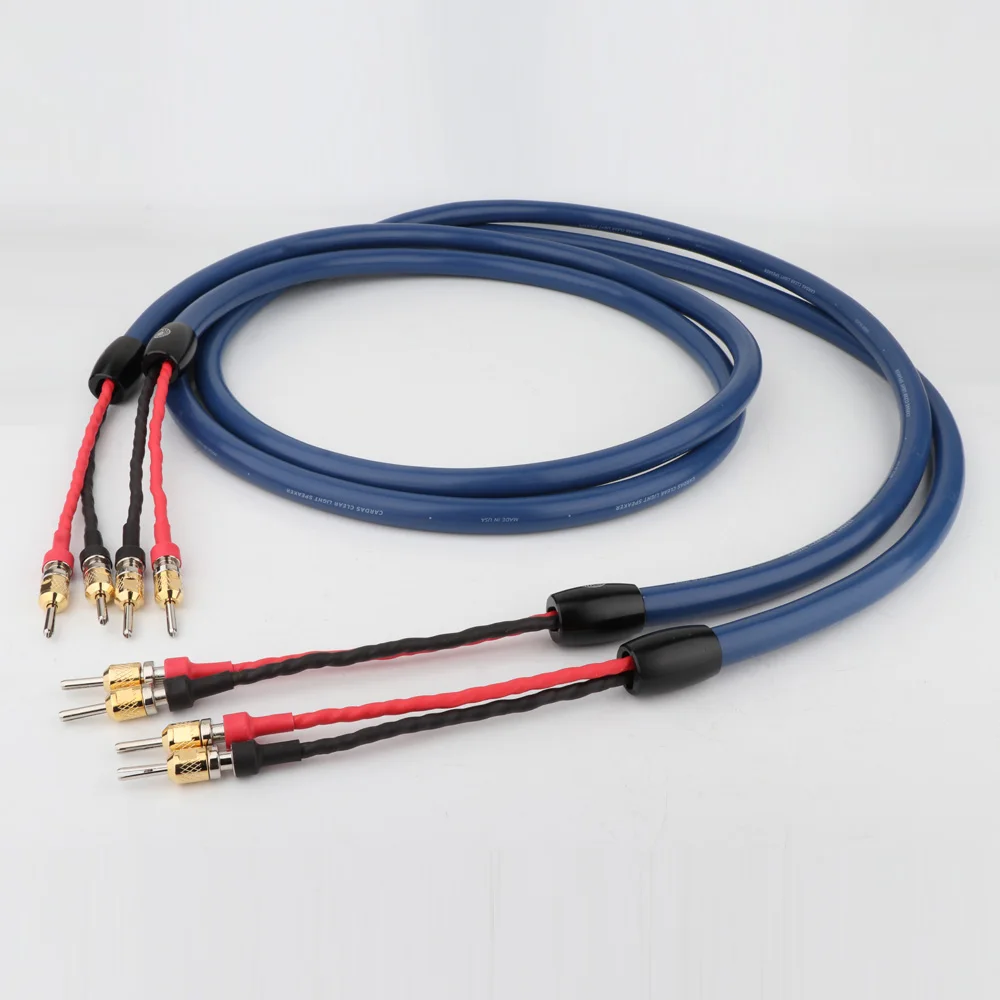 YTER Audio Clear Light Speaker Cable With Rhodium Plated Banana Plug Audio Speaker Wire
YTER Audio Clear Light Speaker Cable With Rhodium Plated Banana Plug Audio Speaker Wire
