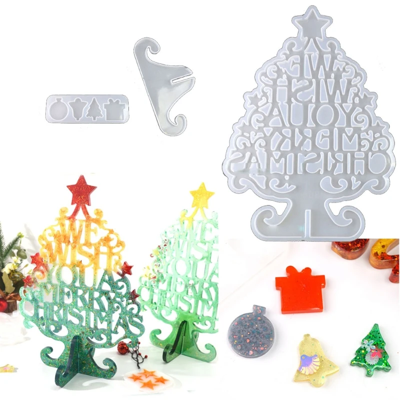 Christmas Tree Ornaments Epoxy Resin Mold Merry Christmas Home Decor Silicone Mould Christmas Theme Feastival Art Crafts
Christmas Tree Ornaments Epoxy Resin Mold Merry Christmas Home Decor Silicone Mould Christmas Theme Feastival Art Crafts