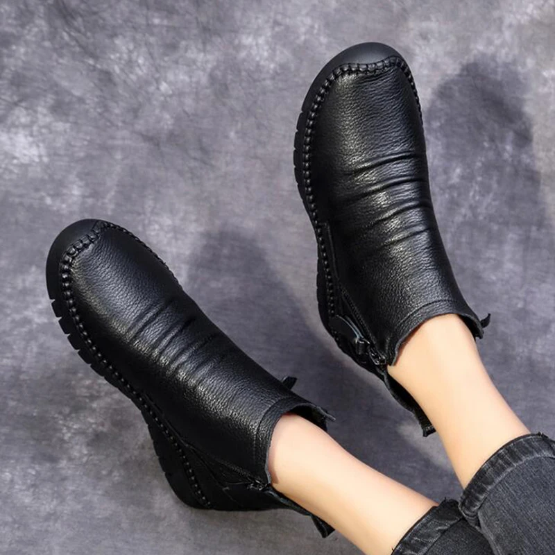 new Women Winter Boots Slip On Women Causal Ankle Boots Platform Shoes Woman Creepers Rubber Flats snow boots women shoes c894
new Women Winter Boots Slip On Women Causal Ankle Boots Platform Shoes Woman Creepers Rubber Flats snow boots women shoes c894