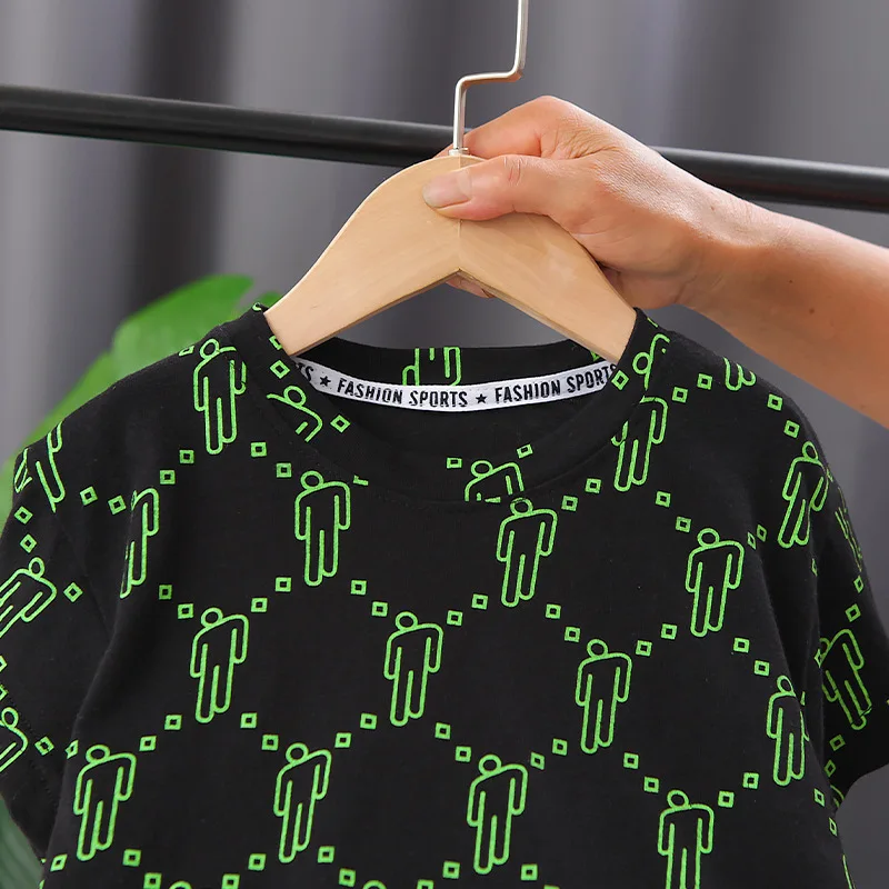 New Summer Baby Boys Girls Clothes Suit Children Fashion T-Shirt Shorts 2Pcs/Sets Toddler Casual Costume Outfits Kids Tracksuits
New Summer Baby Boys Girls Clothes Suit Children Fashion T-Shirt Shorts 2Pcs/Sets Toddler Casual Costume Outfits Kids Tracksuits