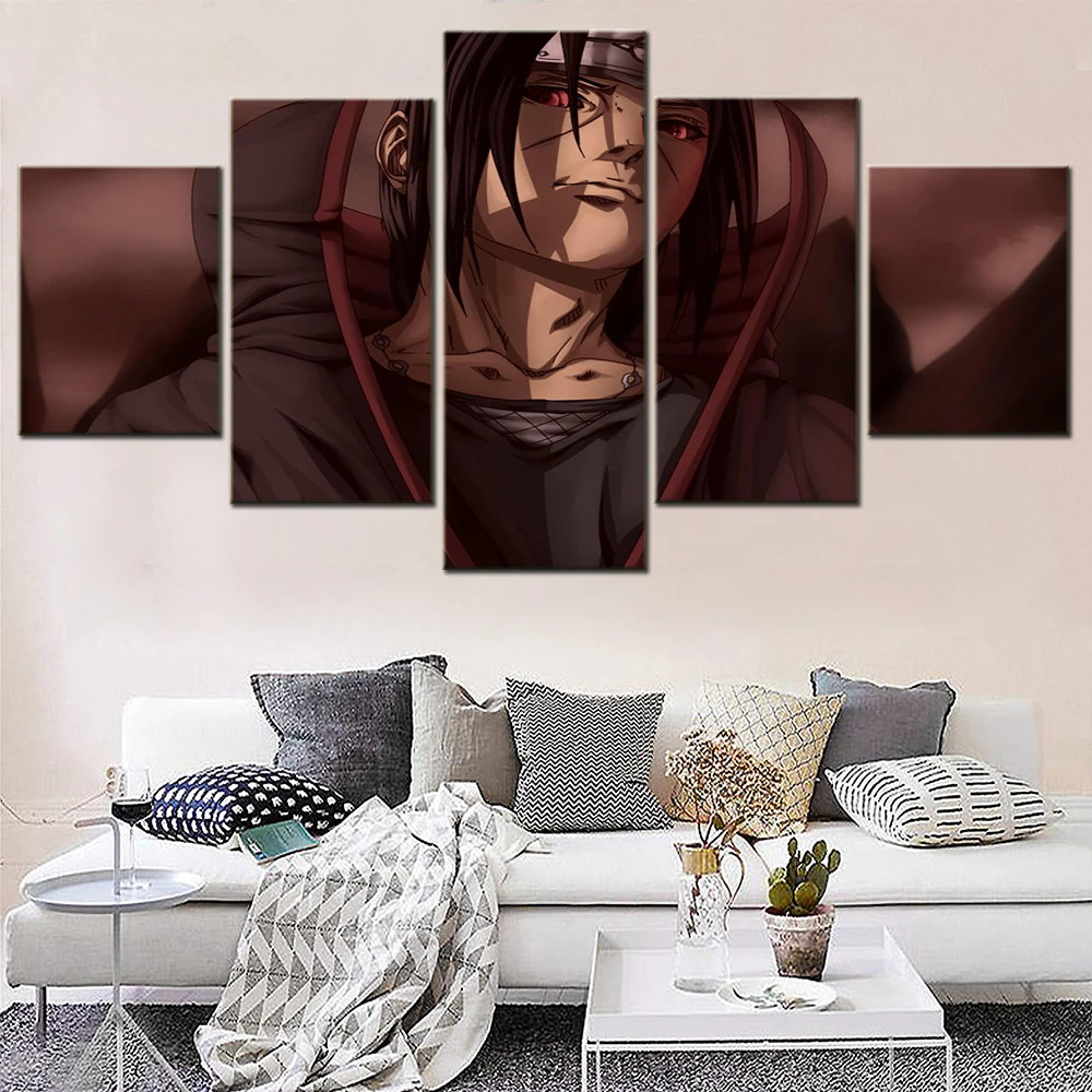 5 Pieces Wall Art Canvas Artwork Japanese Animation Nanja Itachi Poster Painting Living Room Home Decor Picture Print Framework
5 Pieces Wall Art Canvas Artwork Japanese Animation Nanja Itachi Poster Painting Living Room Home Decor Picture Print Framework