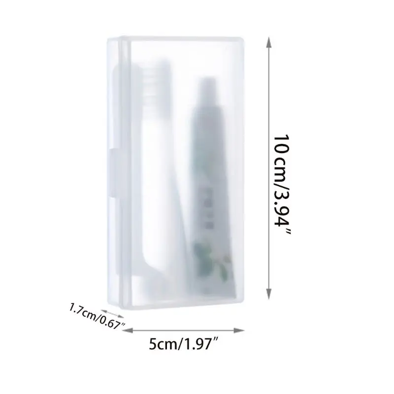 Adult Travel Folding Toothbrush Toothpaste Kit with Clear Storage Case Oral Care 
Adult Travel Folding Toothbrush Toothpaste Kit with Clear Storage Case Oral Care