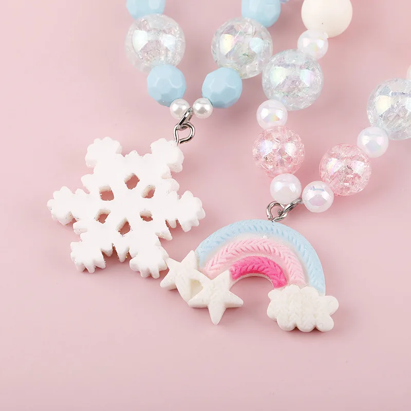 Makersland Children Necklaces for Girls Ice Cream Pendant Beads Resin Necklace Candy Color Cartoon Design Cute Jewelry Gifts
Makersland Children Necklaces for Girls Ice Cream Pendant Beads Resin Necklace Candy Color Cartoon Design Cute Jewelry Gifts