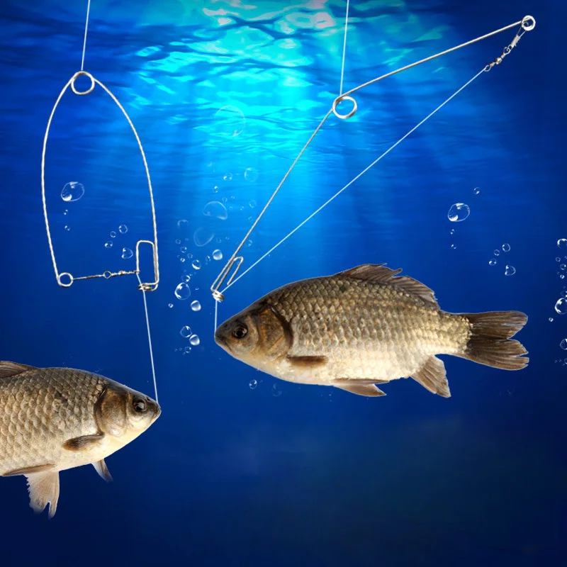 Camping Automatic Fishing Device Spring Ejection Hook Fishing Hook Stainless Steel Universal Fishing Tackle Artifact
Camping Automatic Fishing Device Spring Ejection Hook Fishing Hook Stainless Steel Universal Fishing Tackle Artifact