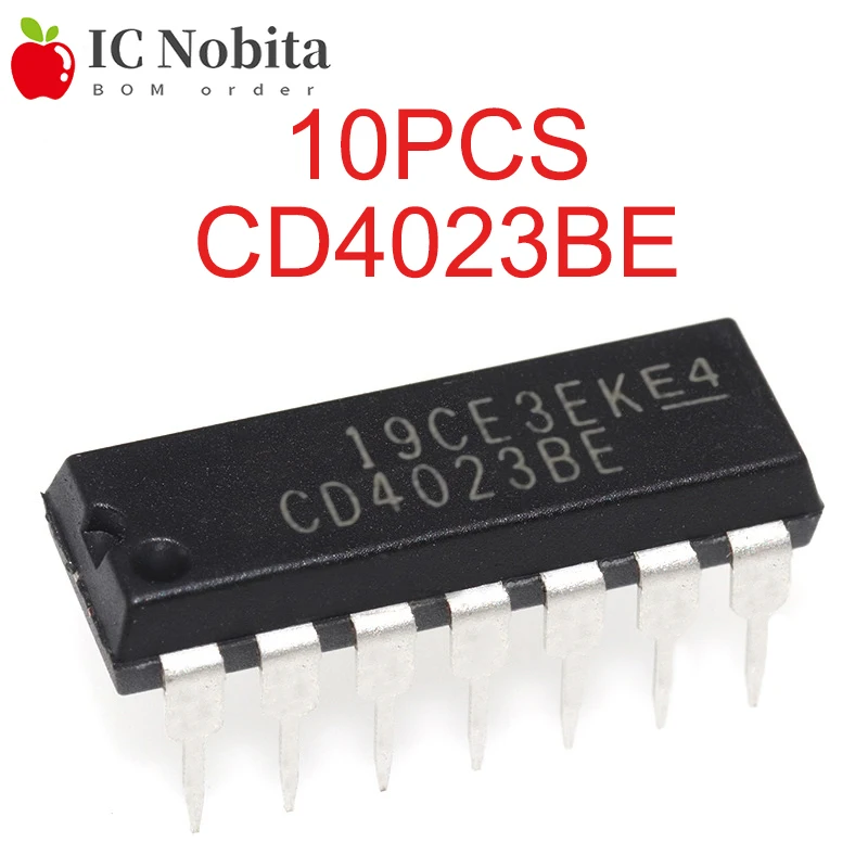 Новые логические микросхемы CD4023BE DIP14 CD4023 DIP cd4023сердцебиения DIP-14 IC, 10 шт.
Новые логические микросхемы CD4023BE DIP14 CD4023 DIP cd4023сердцебиения DIP-14 IC, 10 шт.