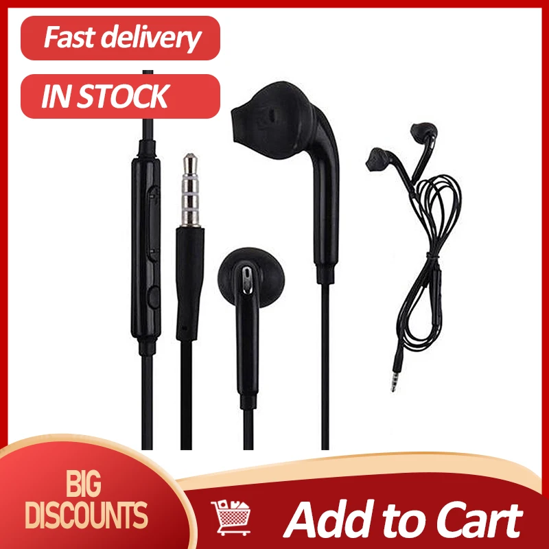 1pc Durable Stereo Bass Earbuds Headphone In-ear Earphone Headset for Samsung Galaxy S6 Newest Wired Headphones
1pc Durable Stereo Bass Earbuds Headphone In-ear Earphone Headset for Samsung Galaxy S6 Newest Wired Headphones