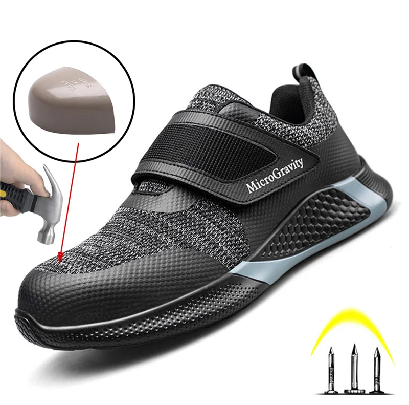 Direct Selling Lazy Safety Shoes Male KPU Material Lightweight Protective Work Shoes Puncture-Proof Safety Boots
Direct Selling Lazy Safety Shoes Male KPU Material Lightweight Protective Work Shoes Puncture-Proof Safety Boots