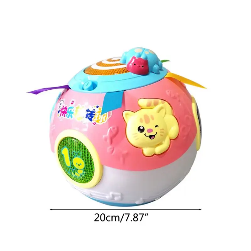 Baby Toddler Learning Crawl Rotating Ball Toy Educational Music Song Animal Gift
Baby Toddler Learning Crawl Rotating Ball Toy Educational Music Song Animal Gift