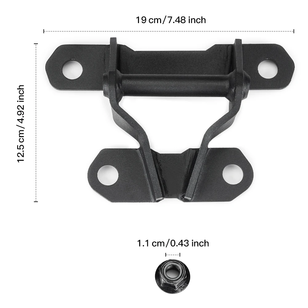 KEMIMOTO UTV Rear Pull Plate Tow Recovery Hook 715004450 for Can-am Can am Canam maverick x3 / X3 MAX 2018 2019 2020 2021
KEMIMOTO UTV Rear Pull Plate Tow Recovery Hook 715004450 for Can-am Can am Canam maverick x3 / X3 MAX 2018 2019 2020 2021