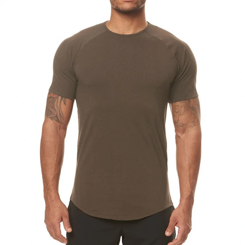 Slim Fit Running Tshirt Solid Color Workout Gym T Shirt Men Camping Hiking Short-Sleeved T-shirt Quick Dry Sport Fitness Shirts
Slim Fit Running Tshirt Solid Color Workout Gym T Shirt Men Camping Hiking Short-Sleeved T-shirt Quick Dry Sport Fitness Shirts