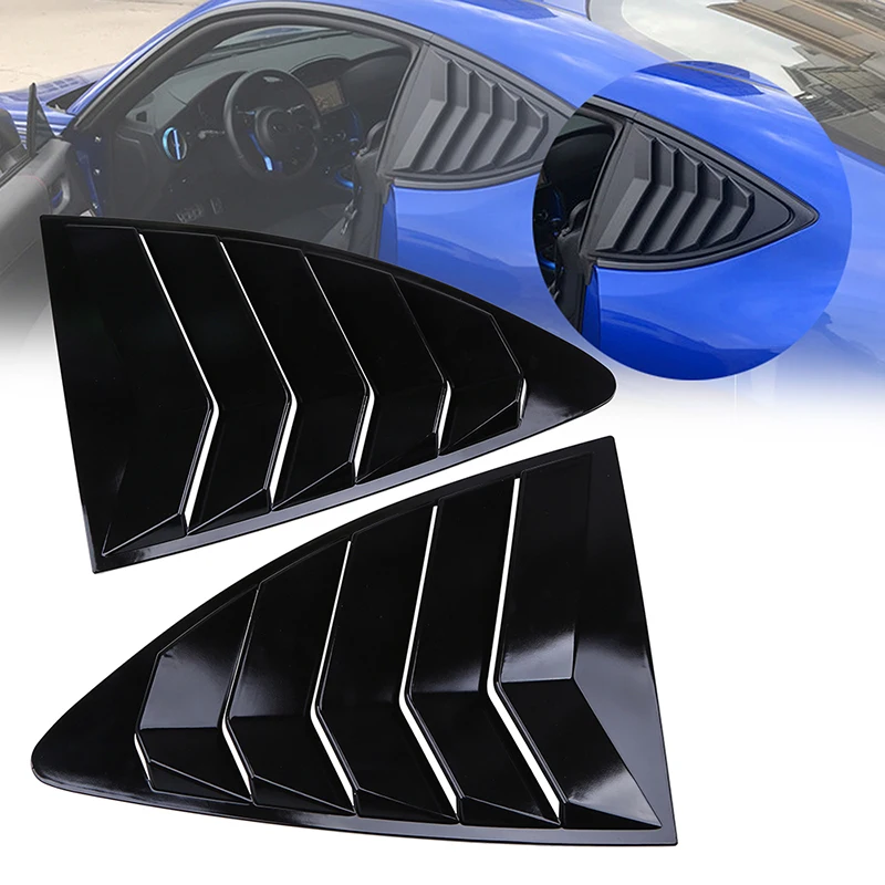 POSSBAY 1 Pair Rear Window Louver Cover Automobiles Window Shutters ABS Plastic Rear Window Decoration for Subaru BRZ 2012-2020
POSSBAY 1 Pair Rear Window Louver Cover Automobiles Window Shutters ABS Plastic Rear Window Decoration for Subaru BRZ 2012-2020