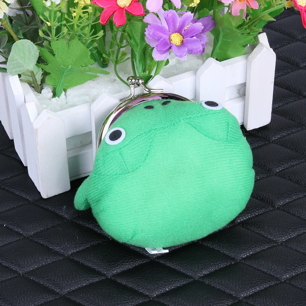 Portable Cartoon Frog Mini Coin Purse Fleece Key Holder Kids Wallet Green Unique Purses Card Holder Bag Women 2021
Portable Cartoon Frog Mini Coin Purse Fleece Key Holder Kids Wallet Green Unique Purses Card Holder Bag Women 2021