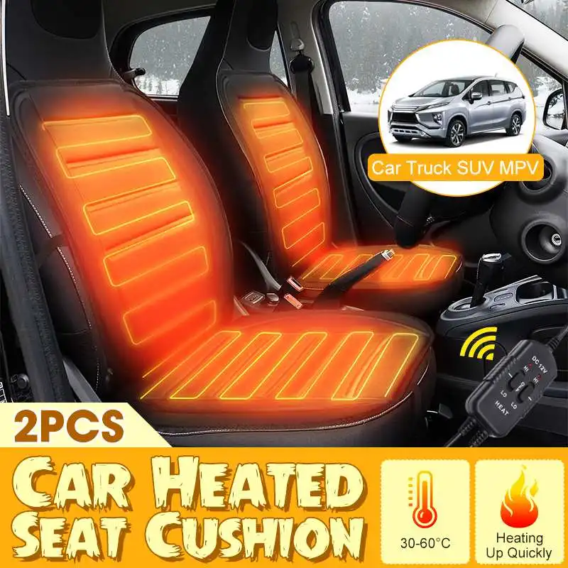 12V 2 Pcs Heated Car Seat Cushion Cover Seat Heater Warmer Winter Cushion Heated Seat Cushion Car Truck SUV MPV RV Seats Winter
12V 2 Pcs Heated Car Seat Cushion Cover Seat Heater Warmer Winter Cushion Heated Seat Cushion Car Truck SUV MPV RV Seats Winter
