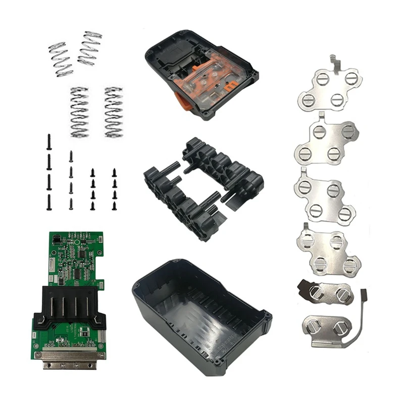Retail Li-Ion Battery Case PCB Charging Protection Circuit Board Label Box for AEG RIDGID 18V 3.0Ah 9Ah LED Battery Indicator
Retail Li-Ion Battery Case PCB Charging Protection Circuit Board Label Box for AEG RIDGID 18V 3.0Ah 9Ah LED Battery Indicator