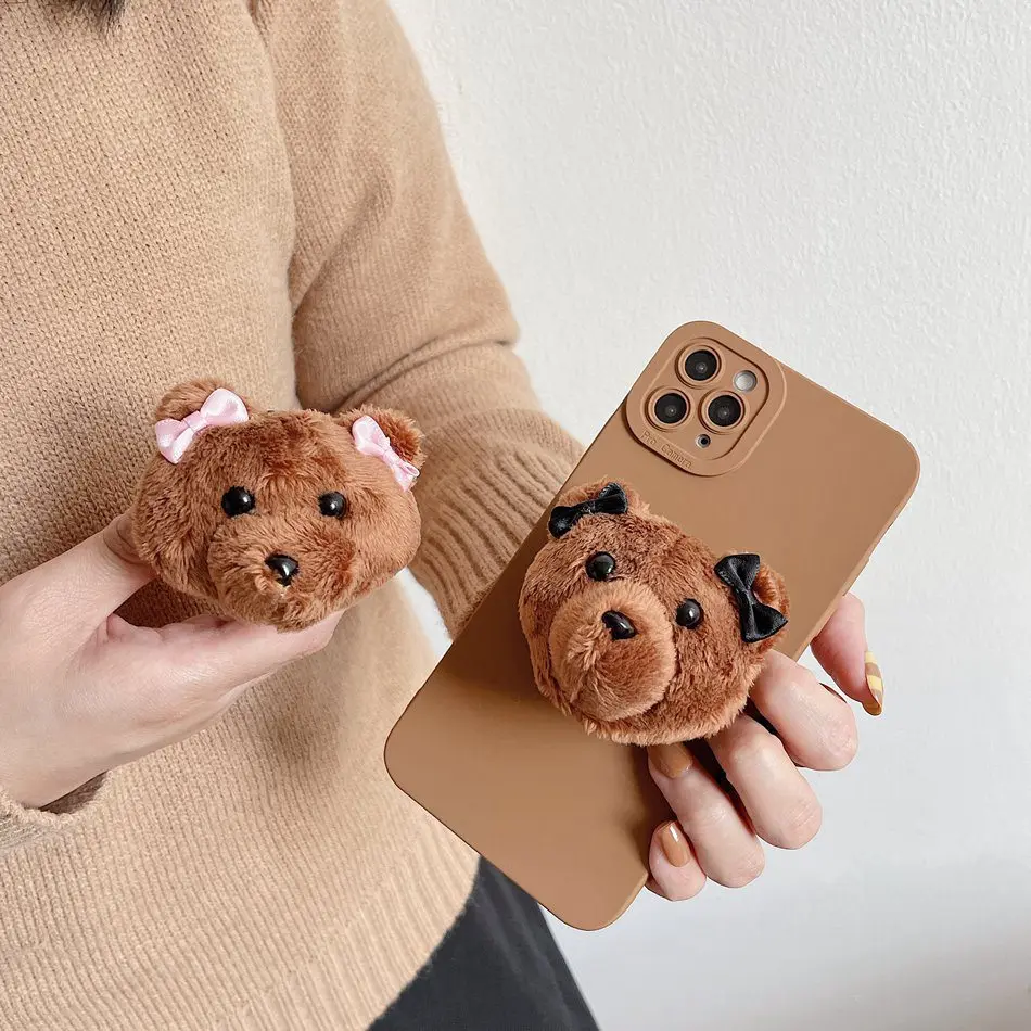 Korean Cute Bear Cartoon Ring Stand Universal Mobile for iPhone 11 12 13 for huawei Samsung Phone Ring Grip Expanding Holder
Korean Cute Bear Cartoon Ring Stand Universal Mobile for iPhone 11 12 13 for huawei Samsung Phone Ring Grip Expanding Holder