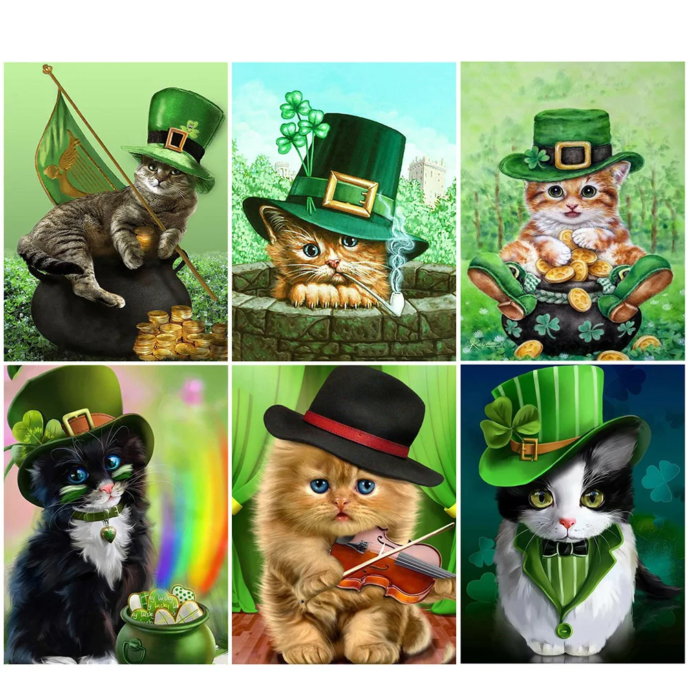 Diy 5d Full Diamond Mosaic Painting Rhinestone Green Bush Animal Diamond Painting Hat Cat Painting Cross Stitch Handmade Hobby
Diy 5d Full Diamond Mosaic Painting Rhinestone Green Bush Animal Diamond Painting Hat Cat Painting Cross Stitch Handmade Hobby