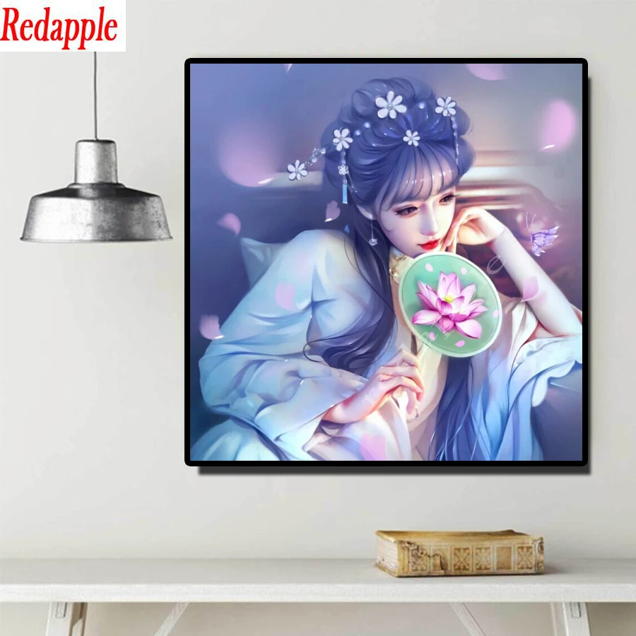 full Round square 5D DIY Diamond Painting Japanese woman Classical girl Rhinestones embroidery Diamond Mosaic Home Decor Gifts
full Round square 5D DIY Diamond Painting Japanese woman Classical girl Rhinestones embroidery Diamond Mosaic Home Decor Gifts